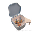 Plastic Denture Storage Orthodontic Box Mouth Tray Case